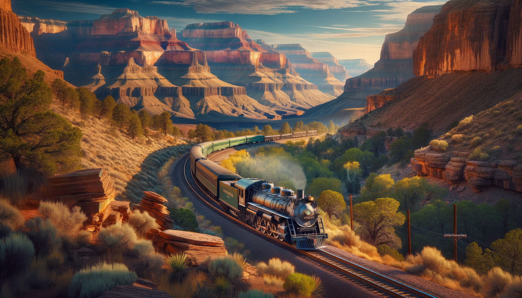 Exploring the Grand Canyon by Train: A Journey Through Time and Nature