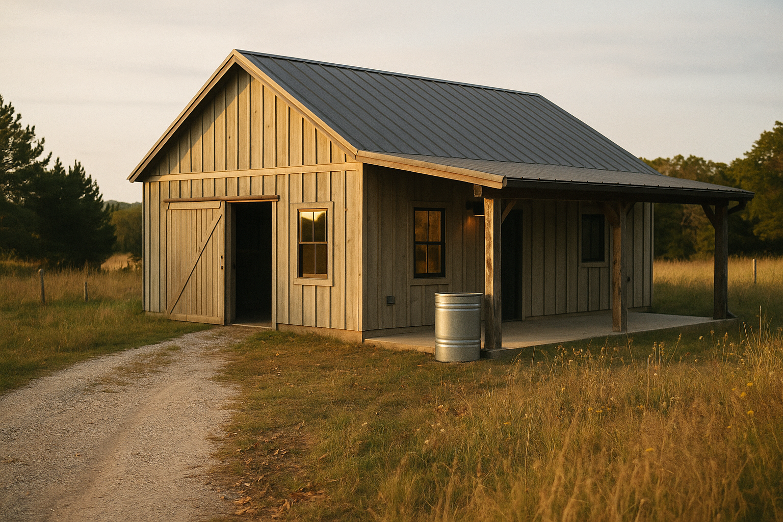 Learn About Mini Barndominium Costs & Designs
